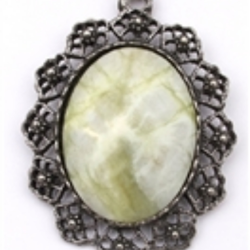 GASOLINE GLAMOUR YELLOW JASPER NECKLACE